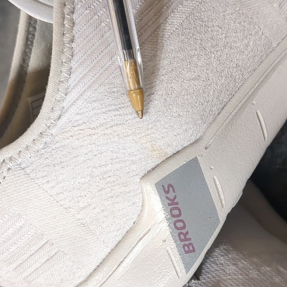 Brooks Pure Beat Running women's Shoes Gray Purple Sz 9 - Picture 8 of 9